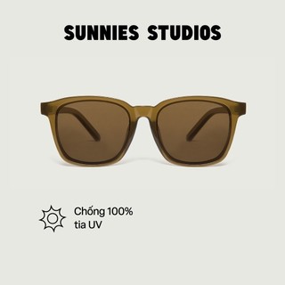 Kính mát Sunnies Studios Gọng Vuông Bennett in Basil