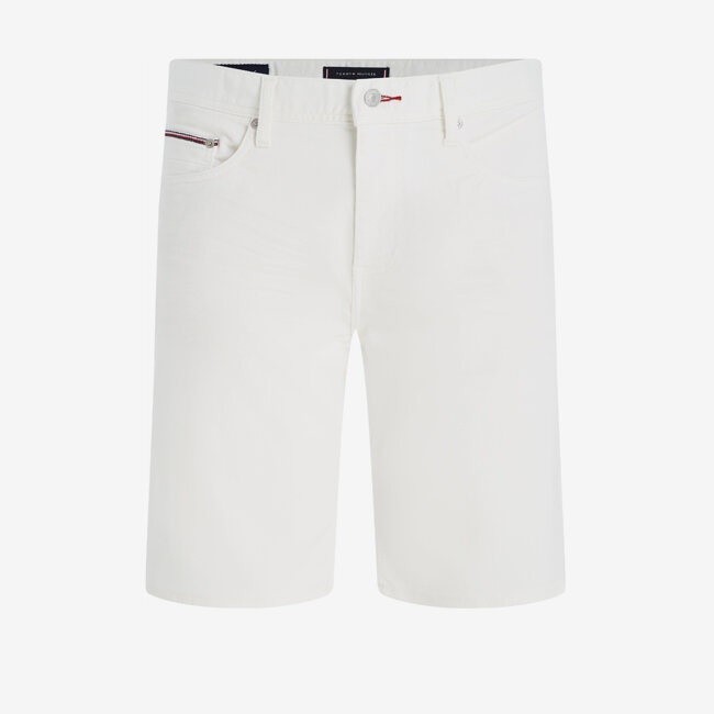 TOMMY HILFIGER - Quần Ngắn Nam Brooklyn Short 5Pkt Gale White MW0MW320521CD