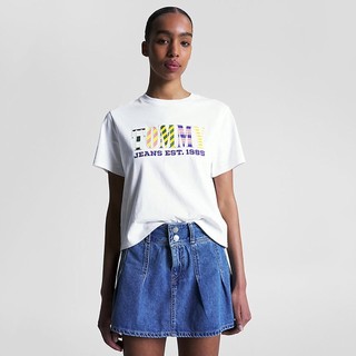 OFF-TOMMY HILFIGER - Áo Thun Nữ Tay Ngắn Tjw Cls Tj Luxe 2 Tee DW0DW16255YBR