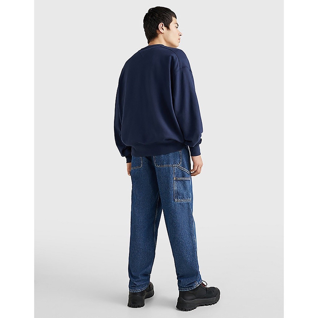 TOMMY HILFIGER - Áo Sweatshirt Nam Tay Dài Tjm Boxy Tj Luxe Crew DM0DM15717C87