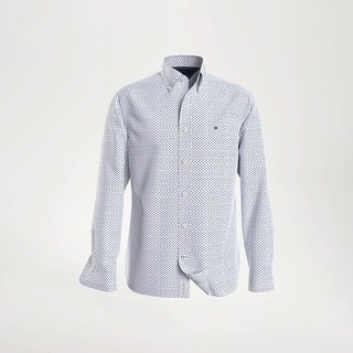 Tommy hilfiger - áo sơ mi nam tay dài oxford dot print rf shirt mw0mw328970k4