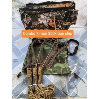 Combo 7 món túi gà mồi kèm giò bẫy gà rừng