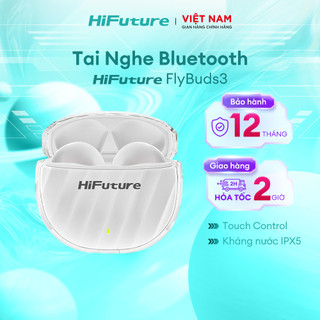 Tai nghe Bluetooth 5.3 HiFuture FlyBuds 3 Touch control | Kháng nước, bụi IPX5 | Chính hãng - Bảo hành 12 tháng