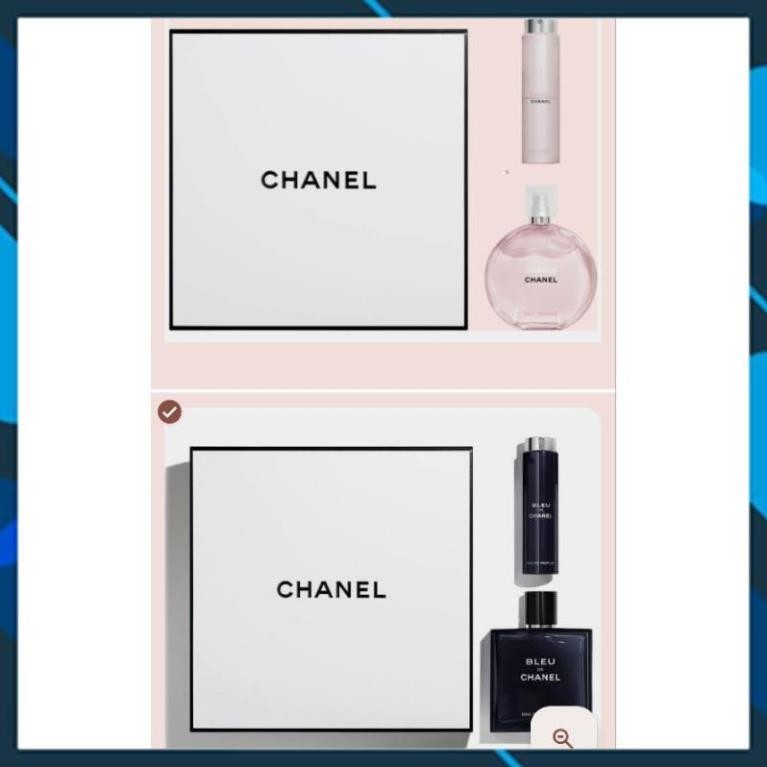 Gift Set Nước Hoa Chanel Chance Eau Tendre + Bleu EDT