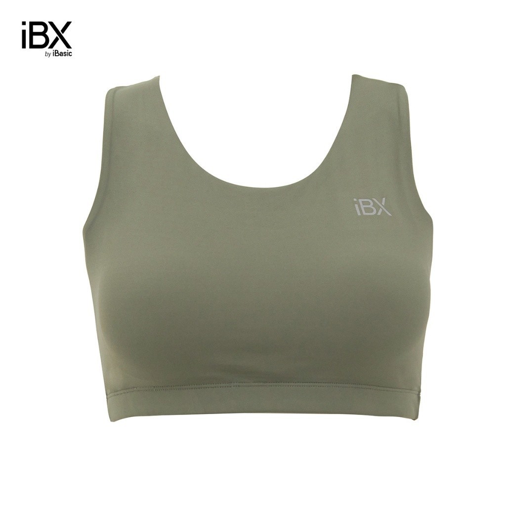 Sport bra dây chéo không giọng mút mỏng iBasic IBX135