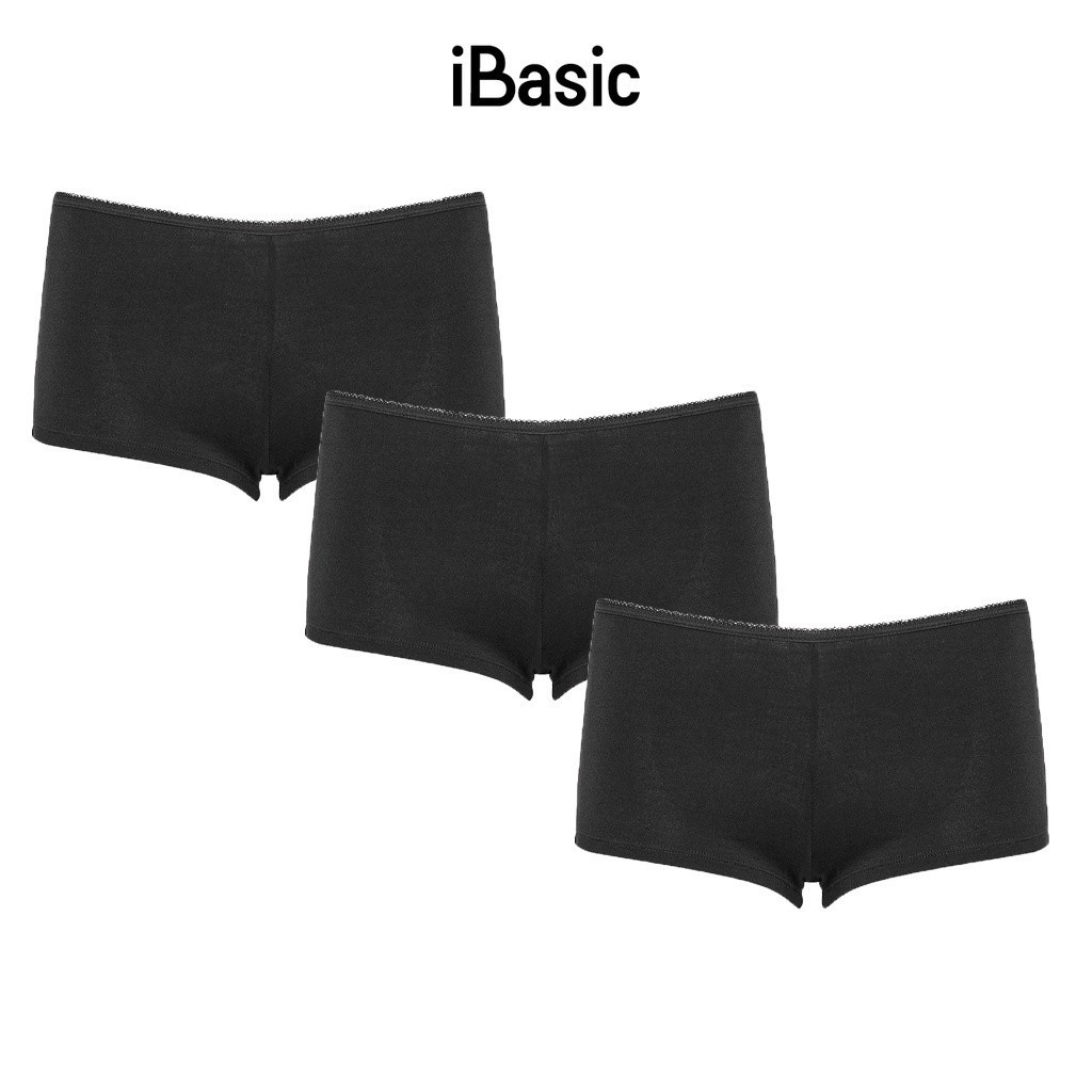 Combo 3 quần lót nữ mặc váy boyshort iBasic V107