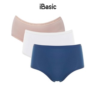 Combo 3 quần lót nữ lưng cao thun lạnh iBasic PANW007