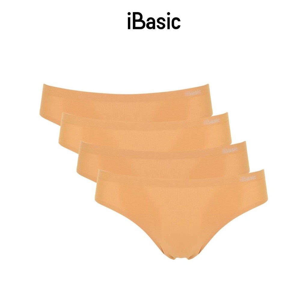 Combo 4 quần lót nữ không đường may bonding thoáng khí bikini iBasic PANW138