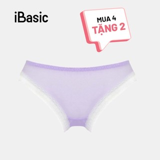 Combo 4 quần lót nữ bikini ren lưới iBasic V108