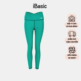 Quần dài thể thao lưng cut - out iBasic IBXW002B