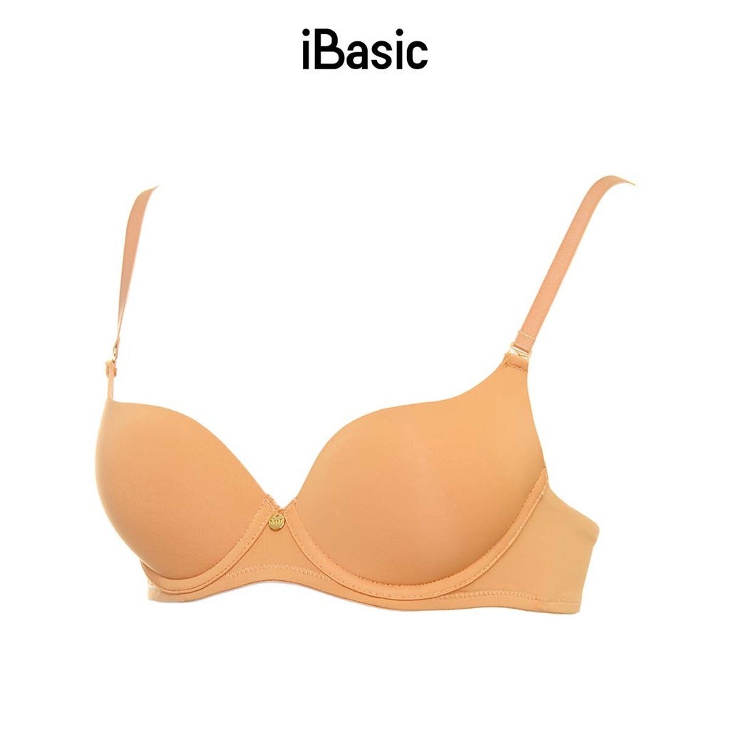 Áo ngực có gọng mút mỏng trơn cup T-Shirt iBasic BRAW146