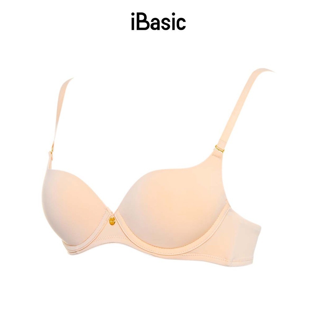 Áo ngực có gọng mút mỏng trơn cup T-Shirt iBasic BRAW146
