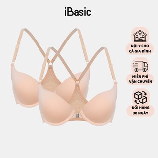 Combo 2 áo ngực tshirt mút vừa ibasic bray032
