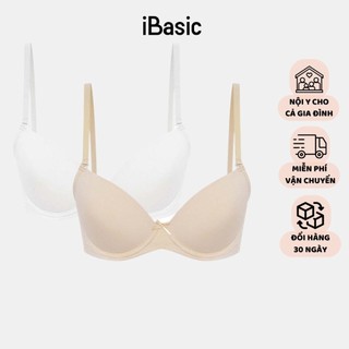 Combo 2 áo ngực có gọng mút vừa demi daily iBasic BRAW087