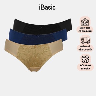 Combo 3 quần lót nữ bikini thun lạnh iBasic V166