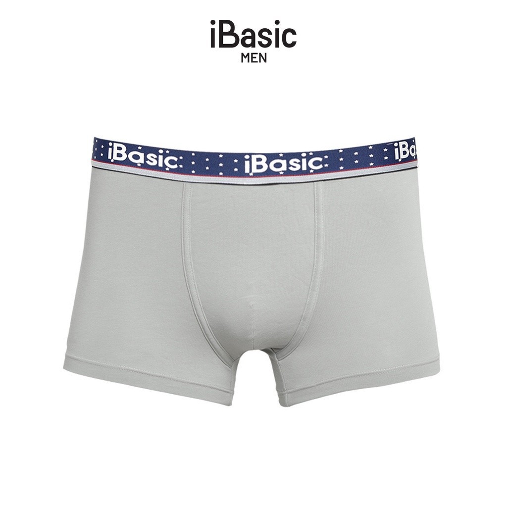 [MUA 2 TẶNG 1] Combo 3 quần lót nam trunk iBasic PANM078