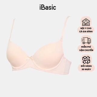 Áo ngực có gọng mút mỏng trơn iBasic VA080