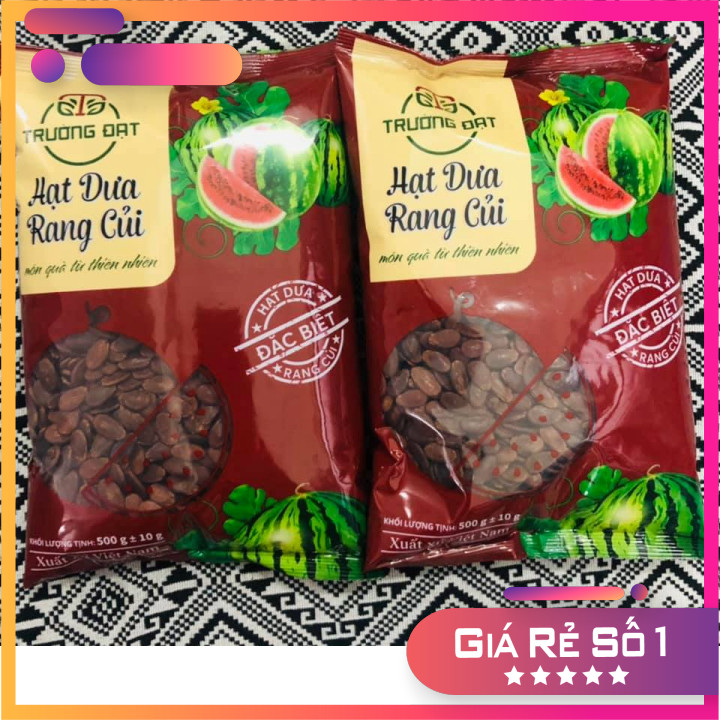 (Sỉ lẻ) Hạt dưa rang củi Trường Đạt gói 500g [chiết bao xá]