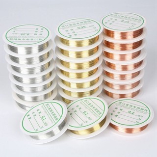 Cuộn dây đồng 0.2 / 0.25 / 0.3 / 0.4 / 0.5 làm đồ handmade