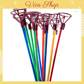 Set 10 que gắn bóng bay đủ màu sắc
