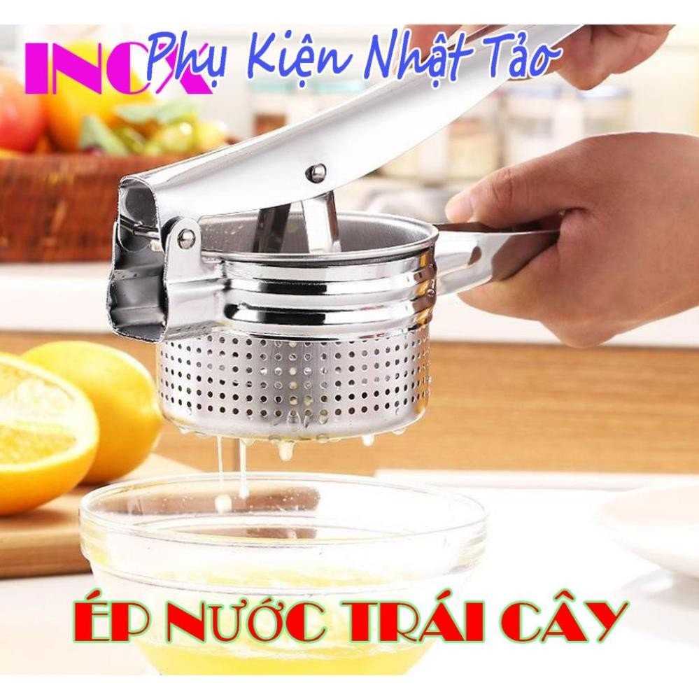 [Hot] Dụng Cụ Inox Ép Trái Cây Ngủ Cốc - Tăng Cường Sức Đề Kháng Ép Cam Vắt Cam