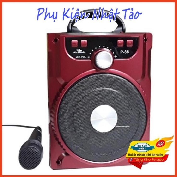 [Hot] Loa Karaoke Bluetooth P88/P89 tặng micro