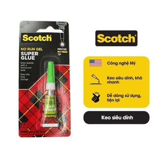 Keo dán đa năng siêu dính 3M™ Scotch® AD113,dạng loãng mau khô, dễ sử dụng, đầu nhọn giúp nhỏ keo chính xác vị trí