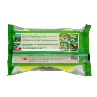 [QUÀ TẶNG KHÔNG BÁN] Miếng cước rửa chén 3X 3M™ Scotch-Brite® (Cót rai) có mút