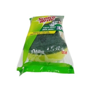 [QUÀ TẶNG KHÔNG BÁN] Miếng cước rửa chén 3X 3M™ Scotch-Brite® (Cót rai) có mút