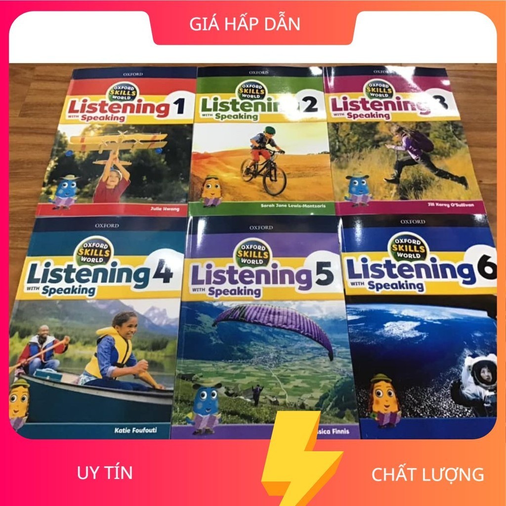 Listening with Speaking Màu đẹp tặng file nghe