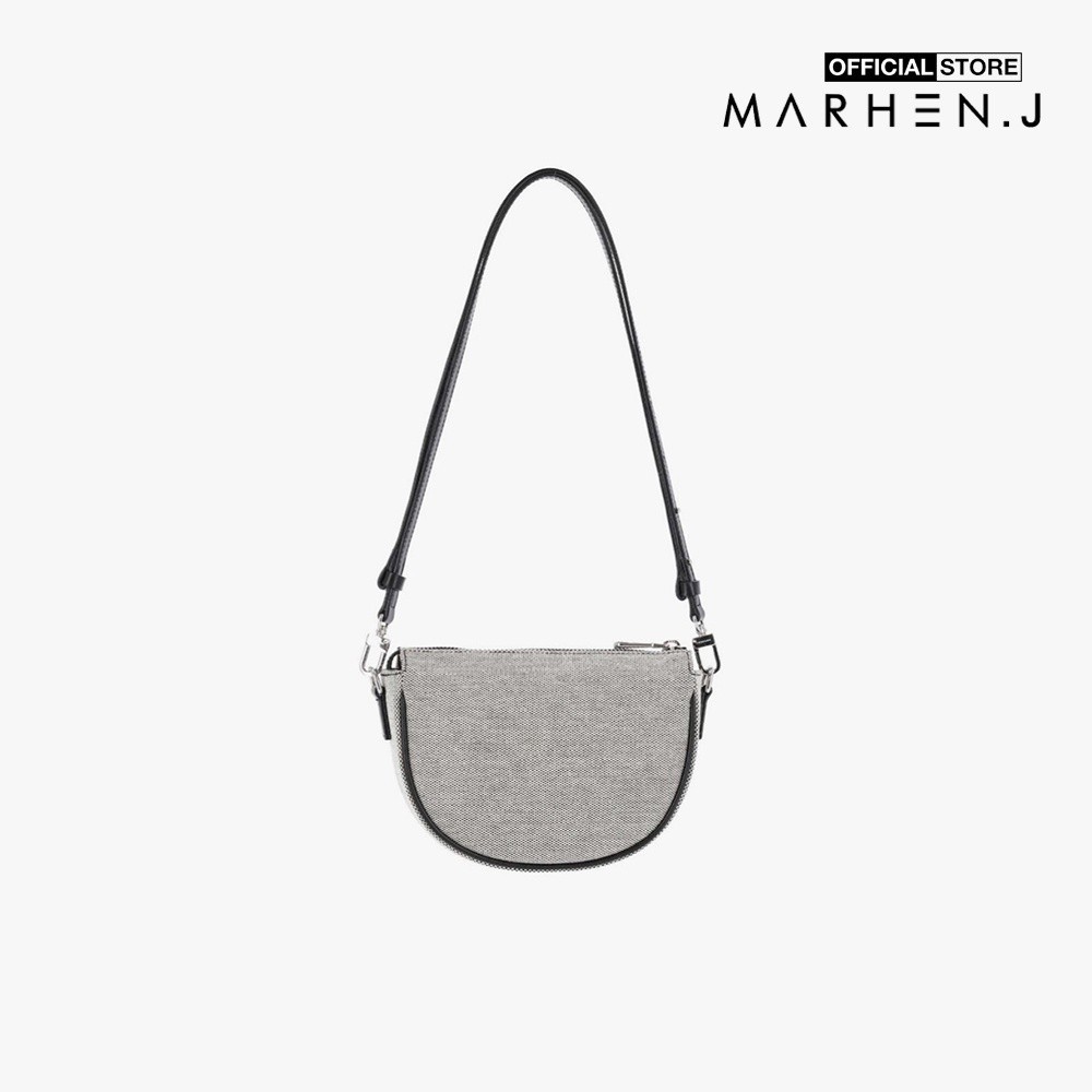 Marhen.J - Túi đeo vai nữ hình bán nguyệt Auden MJ23AUDENSD-BK