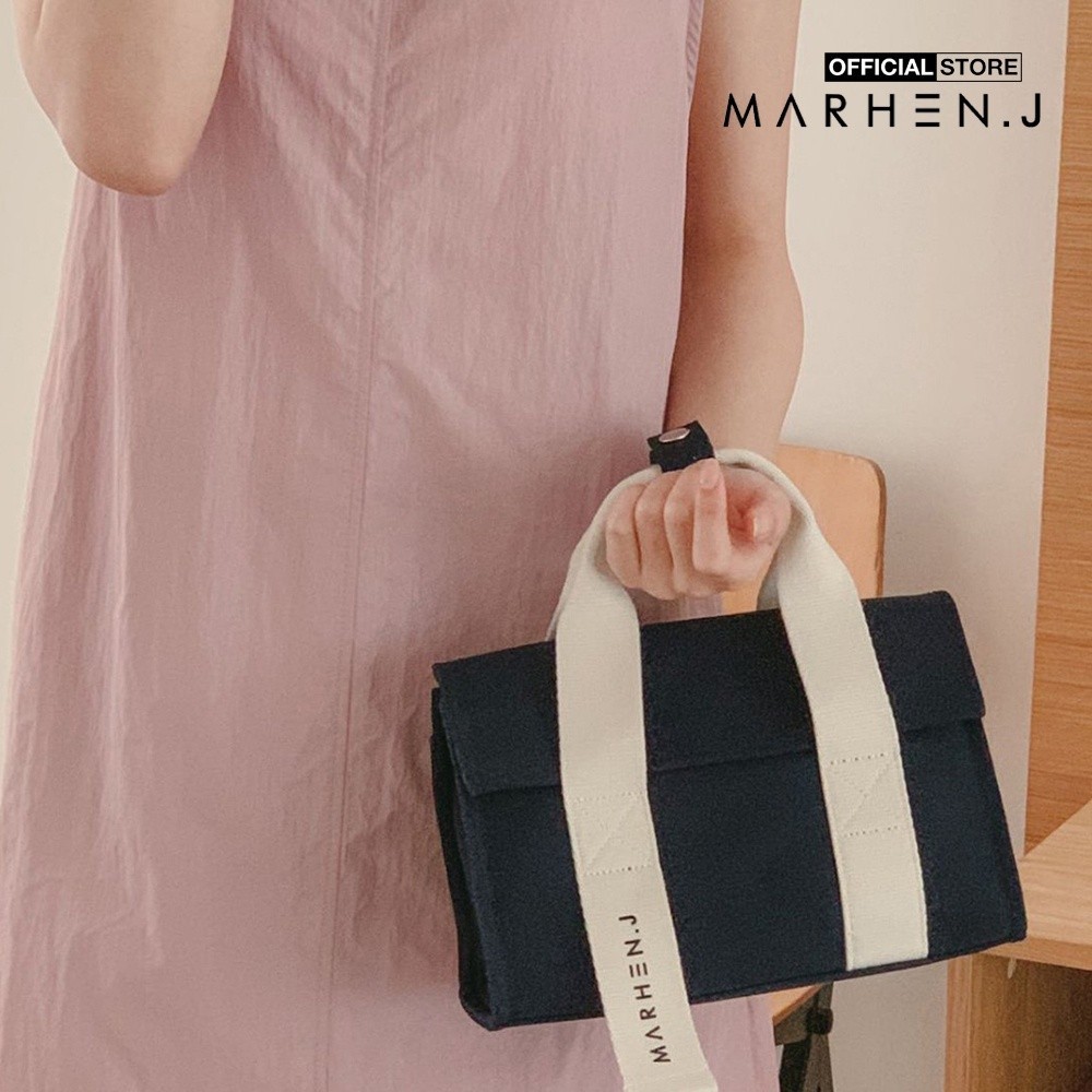 Marhen.J - Túi đeo vai nữ chữ nhật Roy Nano MJ22BROYNN-NV