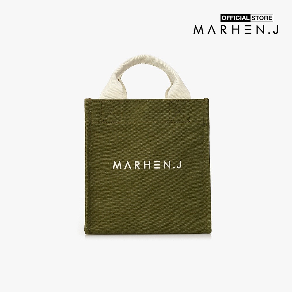 Marhen.J - Túi đeo vai chữ nhật vải bố Ricky Mini MJ19ARCKMN-KH