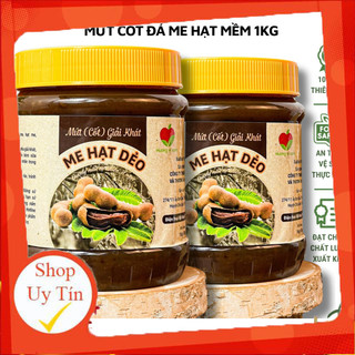 (Sỉ lẻ siêu rẻ) Đá me hạt dẻo thơm ngon, mứt cốt đá me thức uống giải khát, dinh dưỡng thiên nhiên 1kg ( kèm đậu phộng)