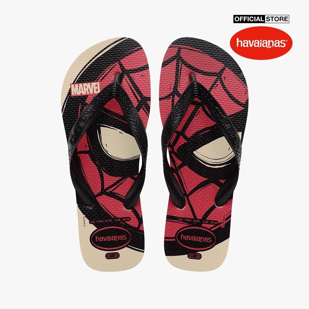 HAVAIANAS - Dép kẹp nam Top Marvel Logomania 4146953-0121