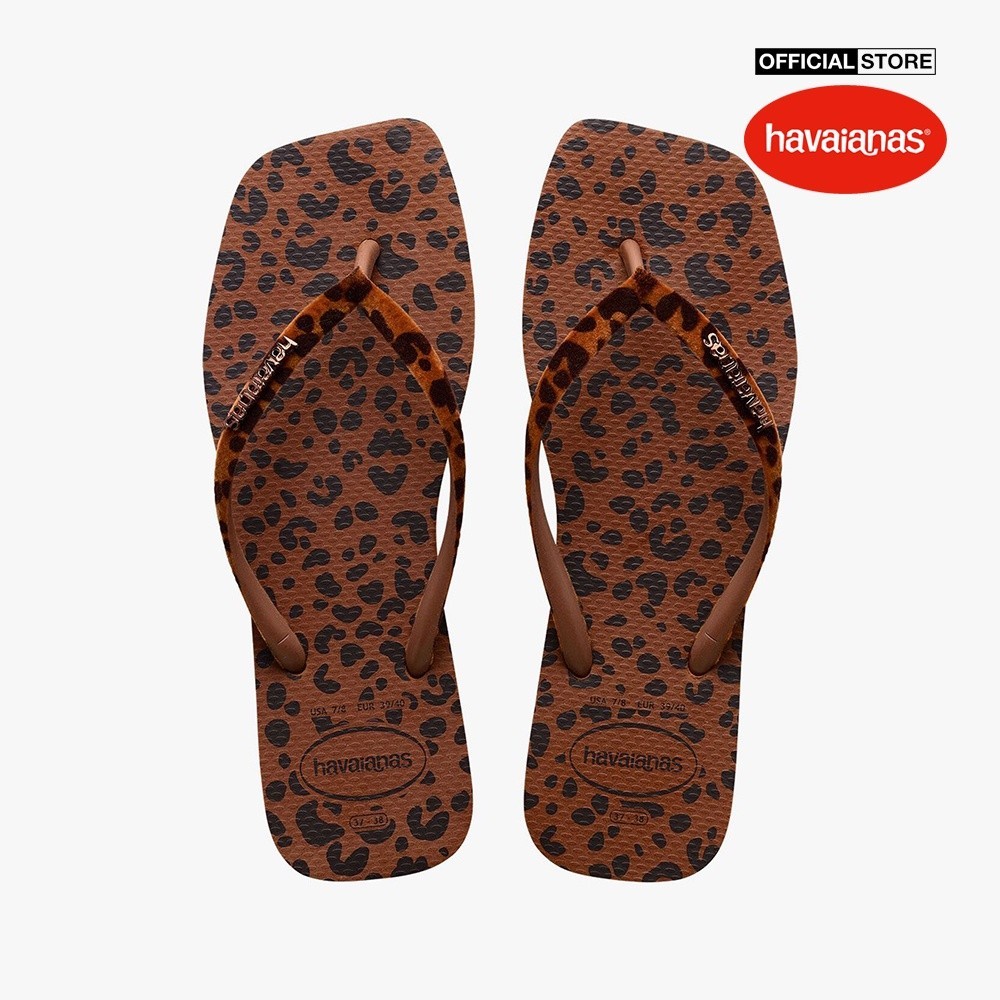 HAVAIANAS - Dép kẹp nữ Slim Square Velvet 4148277-1976