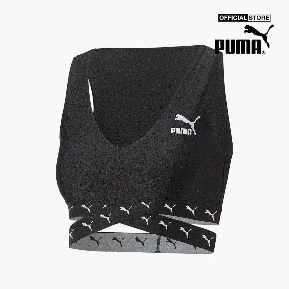 PUMA - Áo bra thể thao nữ Dare To Cropped 535635-01