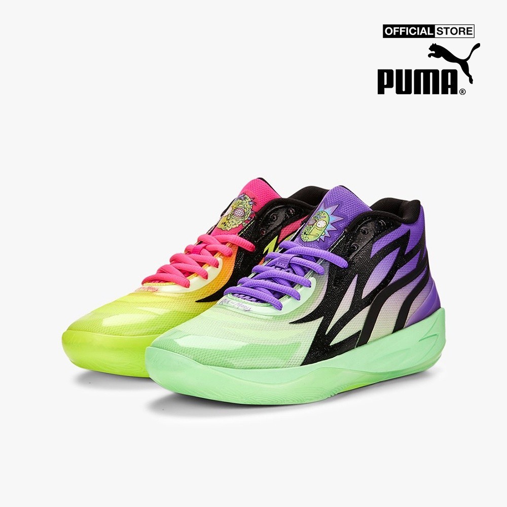 PUMA - Giày bóng rổ nam Puma x Rick And Morty MB.02 377411-02
