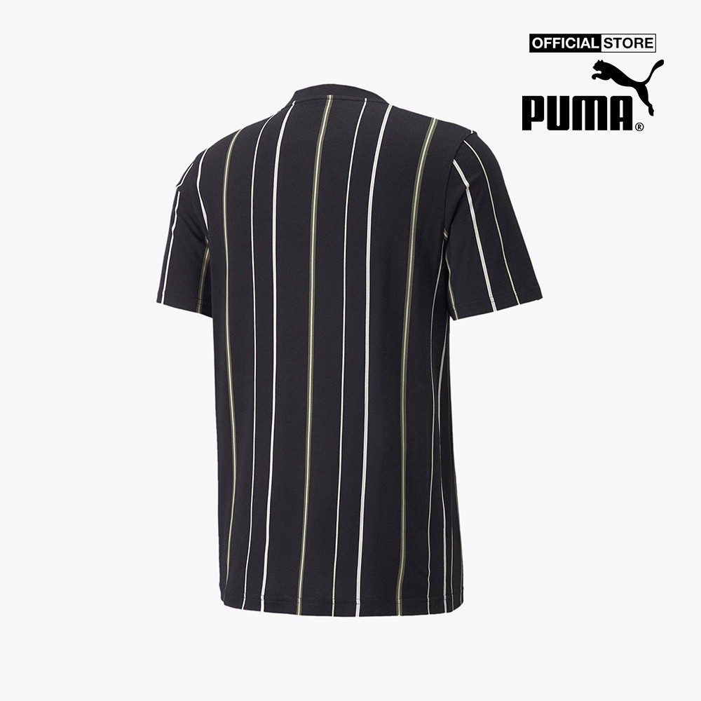 PUMA - Áo thun nam ngắn tay Modern Basics Striped 847408-01