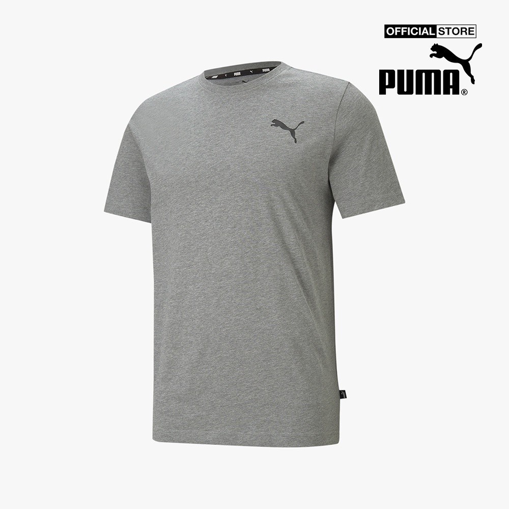 PUMA - Áo thun thể thao nam ngắn tay Essentials Small Logo Train 586668-53