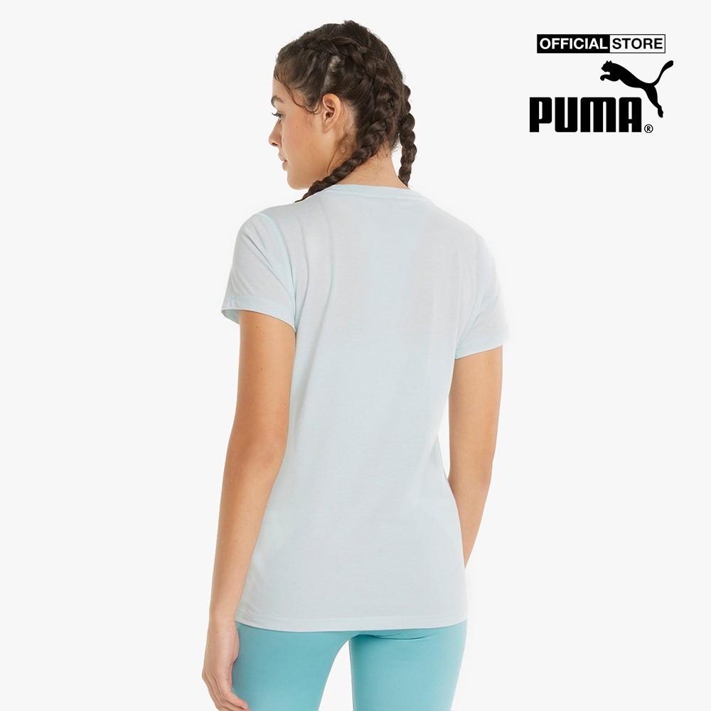 PUMA - Áo thun thể thao nữ tay ngắn Graphic Illustrated Training 521633-20