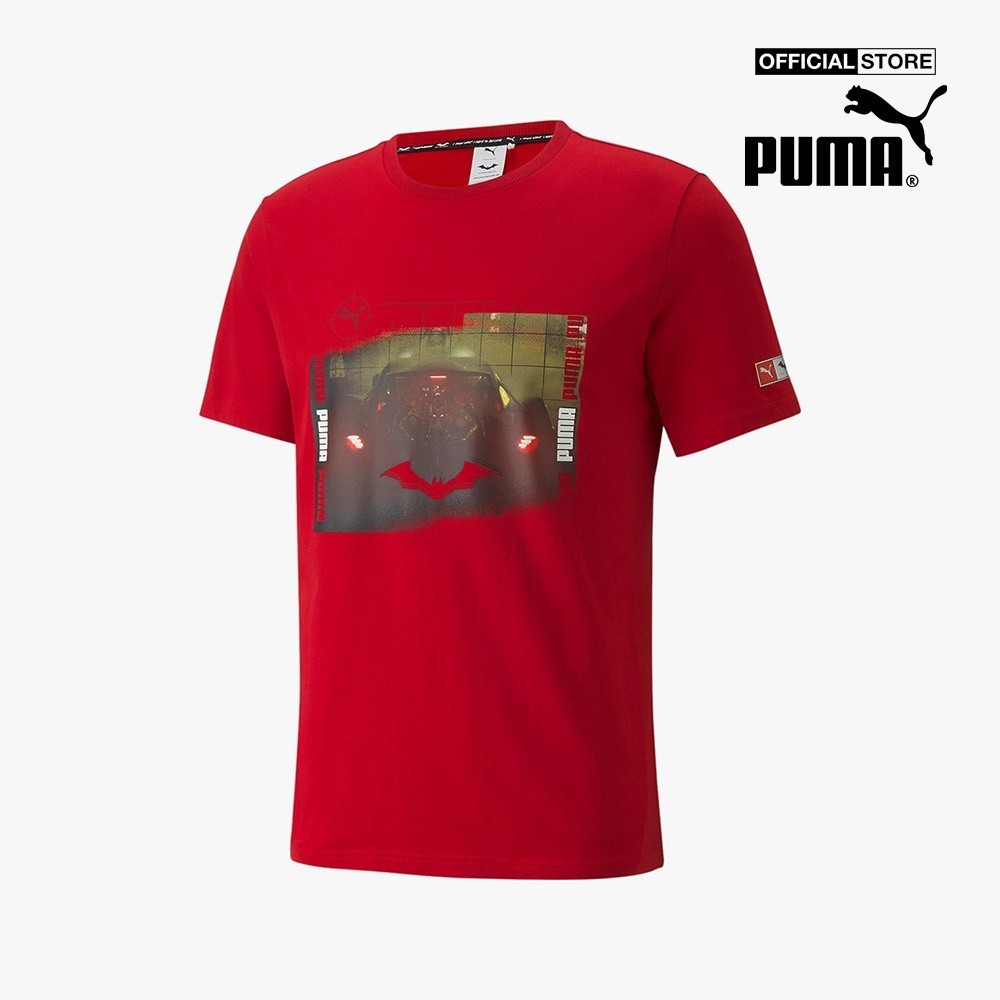 PUMA - Áo thun nam tay ngắn phom suông Puma x Batman Graphic 534727-11