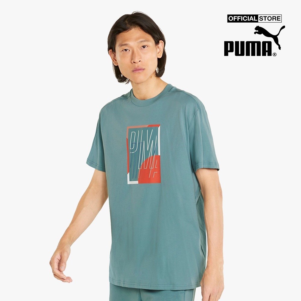 PUMA - Áo thun nam ngắn tay T7 GO FOR Graphic 534216-50