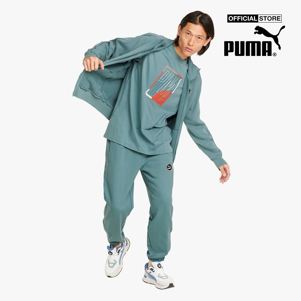 PUMA - Áo thun nam ngắn tay T7 GO FOR Graphic 534216-50
