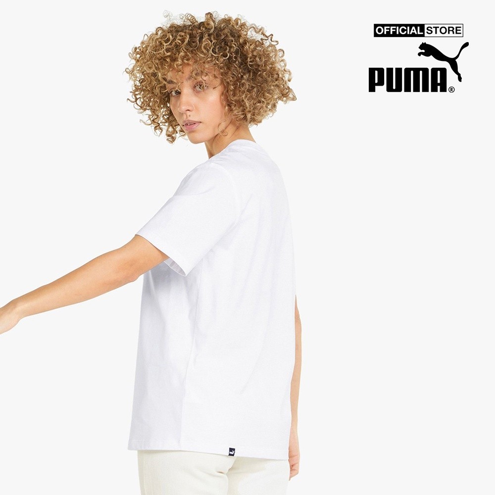 PUMA - Áo thun nữ tay ngắn phom suông hiện đại HER 847090-02