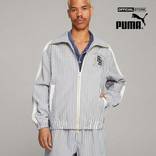 PUMA - Áo khoác thể thao nam cổ bẻ tay dài Rhuigi Summer 620884-56
