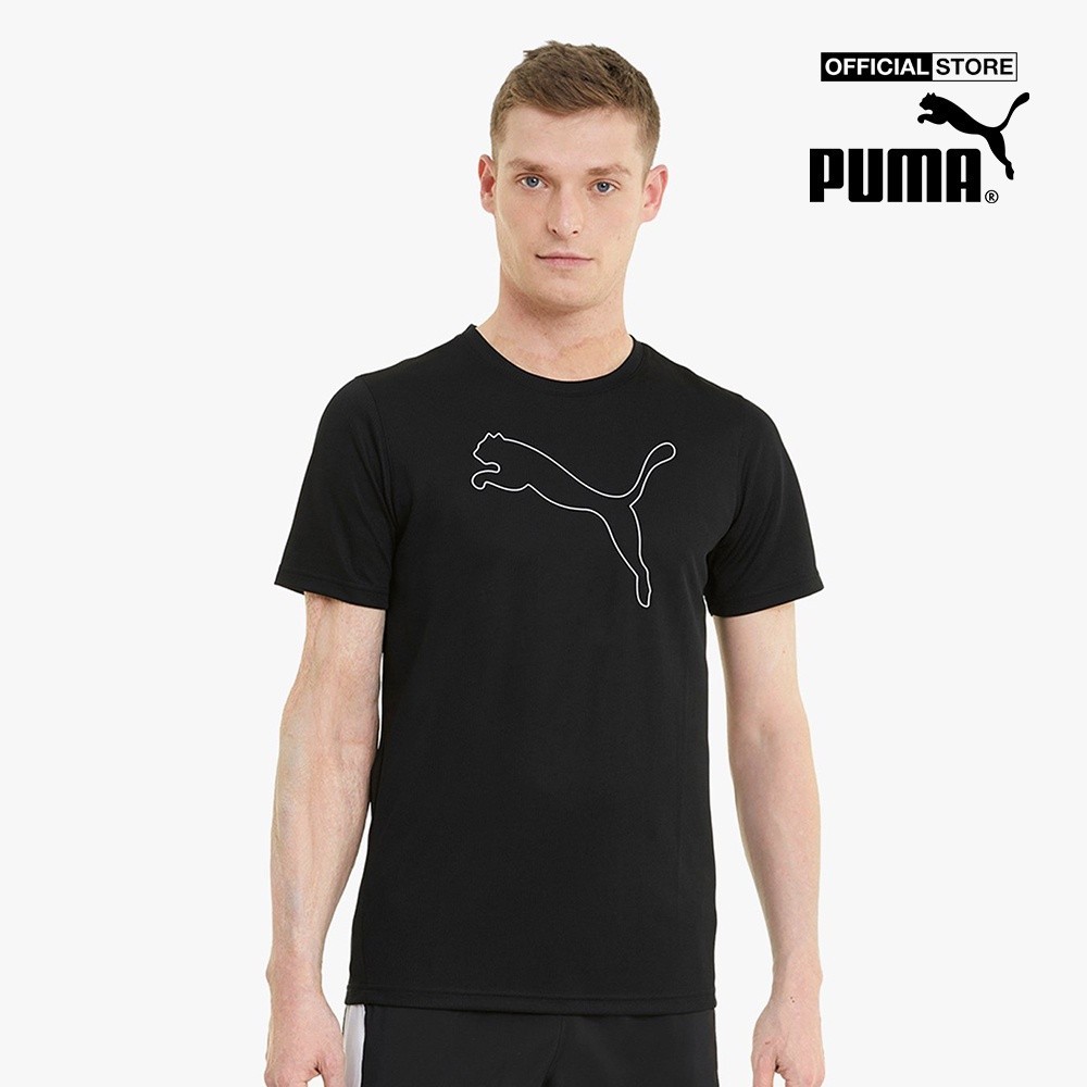 PUMA - Áo thun thể thao nam ngắn tay Performance Cat 520315-01