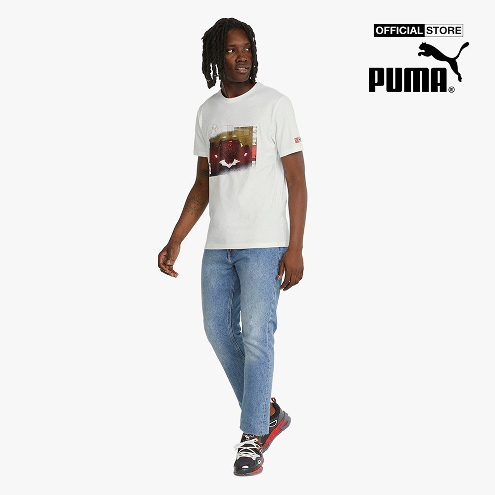 PUMA - Áo thun nam tay ngắn phom suông Puma x Batman Graphic 534727-02