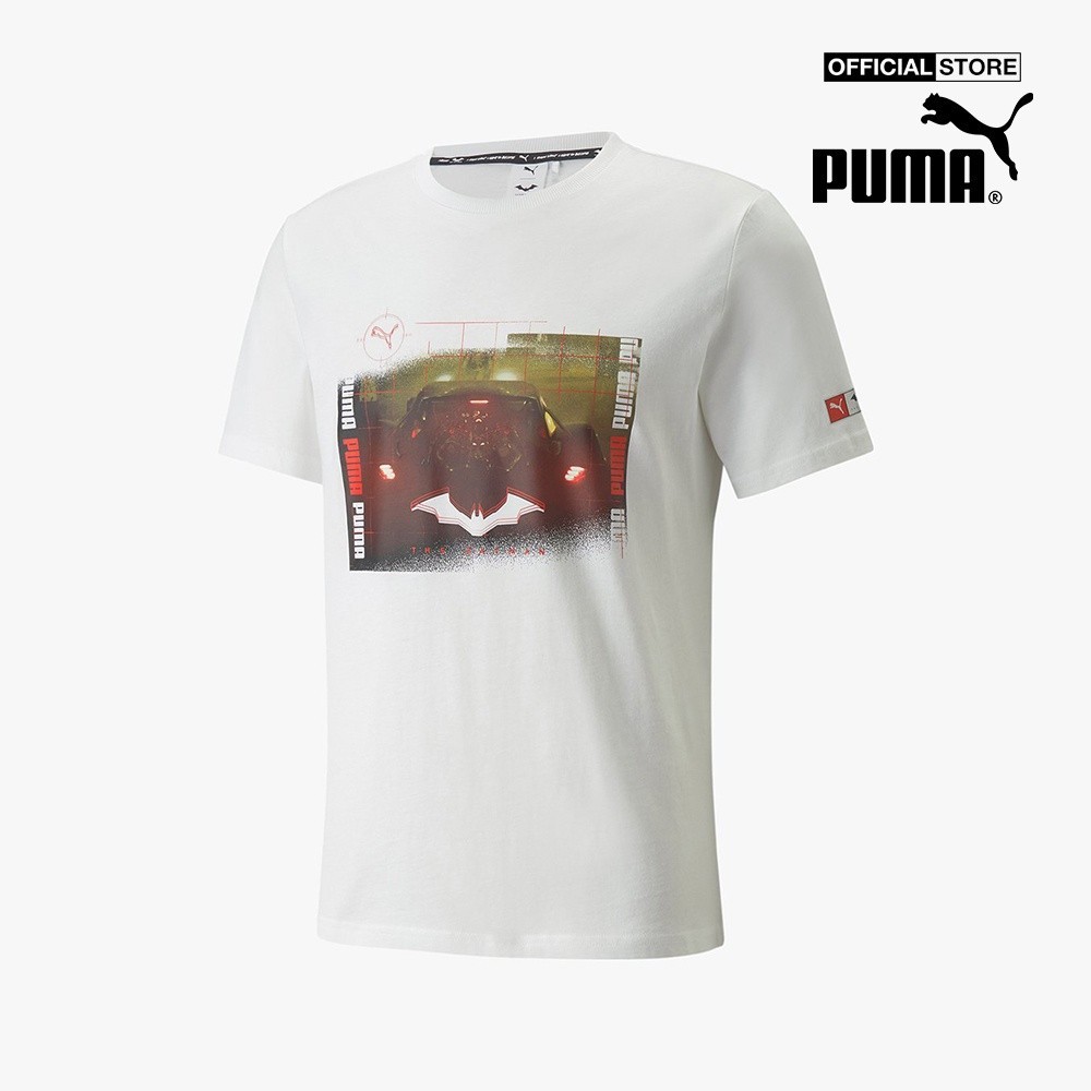 PUMA - Áo thun nam tay ngắn phom suông Puma x Batman Graphic 534727-02