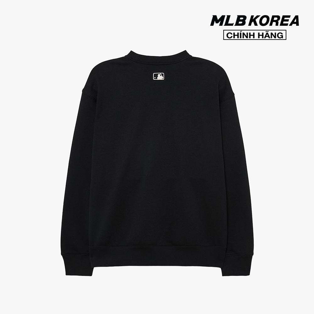 MLB - Áo sweatshirt unisex cổ tròn tay dài bo gấu thời trang 3AMTV1034-50BKS